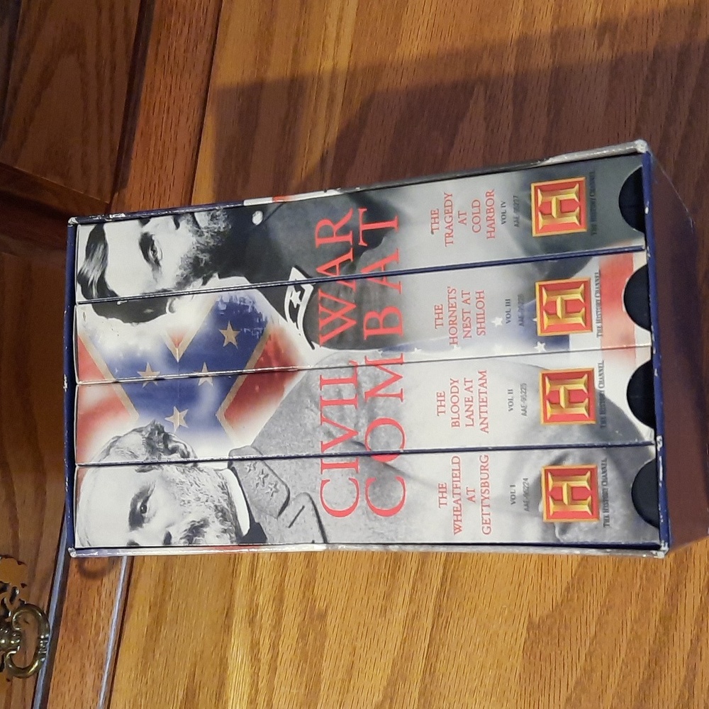 History Channel Civil War Combat VHS Set